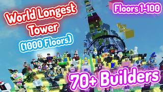 Roblox's TALLEST Tower (Floors 1-100)