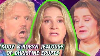 Sister Wives Kody & Robyn Brown's JEALOUSY, RAGE TOWARD CHRISTINE & DAVID DESTROYS ENGAGEMENT PARTY