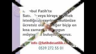 Fatih Fındıkzade'de Satılık İşyeri,Fatih Fındıkzade'de Satılık Emlak,Fatih Fındıkzade'de Satılık