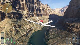 [Gameplay] Microsoft Flight Simulator 2024 | Grand Canyon (USA)