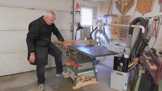 Retracting Casters 2 of 6 - TableSaw