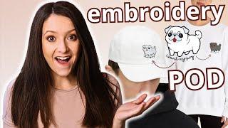 How To Start An Embroidery Print-On-Demand Business With Printify | Step-By-Step