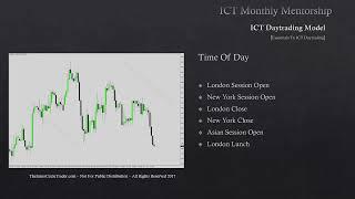 ICT Mentorship Core Content - Month 08 - Essentials To ICT Daytrading