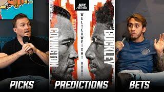 UFC Tampa Predictions and Bets: Covington vs Buckley | Full Card