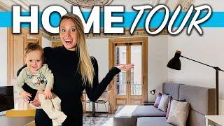 TOUR OUR NEW HOME IN BARCELONA, SPAIN #dailyvlog