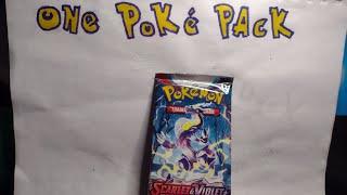 One Poke Pack - Scarlet & Violet