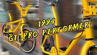 1994 GT PRO PERFORMER OLD SCHOOL BUILD @harvesterbmx