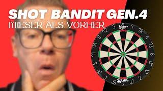 Shot Bandit Dartboard: Rückschritt!  Review mit Gesamtnote