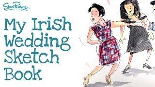 My Irish Wedding Weekend Sketchbook Tour