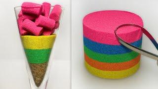 Very Satisfying and Relaxing Compilation 300 Kinetic Sand ASMR