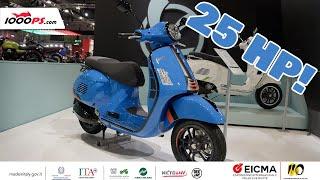 The most powerful Vespa ever! Vespa GTS 310 2025 | EICMA New Products 2024