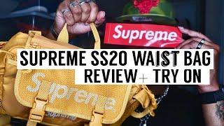 #SUPREME #REVIEW #STYLE | SUPREME SS20 Waist Bag REVIEW & TRY ON | " GOLD"