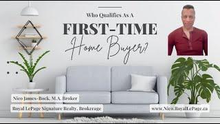 Who qualifies as a first time home buyer in Canada - Ontario - Toronto?