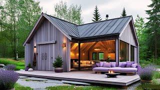 Cozy Scandinavian Hygge Barndominium Design  | Warm Minimalist Living