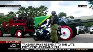 Tanzania pays last respects to the late President John Magufuli