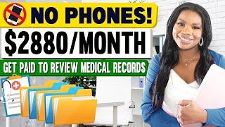  Get Paid to Review Medical Records from Home - No Phone Calls & No Experience Required!