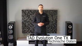 TAD Evolution One TX (E1TX) Eigenschaften des Lautsprechers [HIGH END AUDIO] Yamaha C5000 & M5000