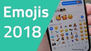 Neue Emojis 2018 ! Hier sind alle 157 