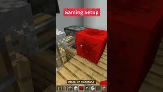 Minecraft Gaming Setup #shorts