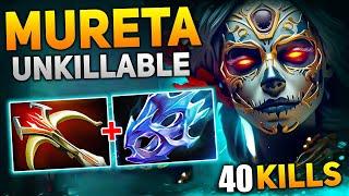 Max Speed Gunslinger Carry Muerta 40KillsDaedalus + Moon Shard Builds Can't Escape | Dota 2