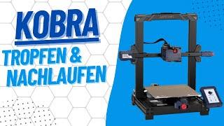 Anycubic Kobra, so tropft und läuft vor und nach dem Druck kein Filament mehr nach 