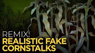 The Best Way To Make Fake Cornstalks!