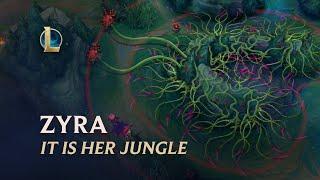 Zyra's New Jungle Interraction. Doom Bot Zyra