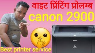 Canop printer 2900 b|| white printing prolamb canon 2900 || canon printer service