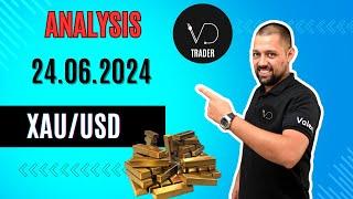 VD Trading XAU/USD Live trading 24.06.2024