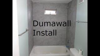 How to Install Dumawall System for a Bathtub Shower Surround - DIY