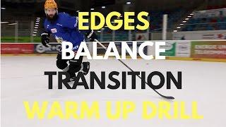 MHH Hockey Tutorials: Edges, Balance and Transition Skating Warm Up Drill