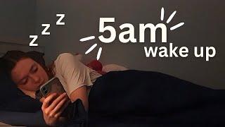 waking up at 5am for a week | becoming a morning person