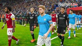 PES 2021 - Manchester City vs Arsenal - Full Match & Goals - Gameplay PC