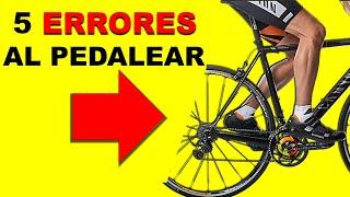 5 MISTAKES WHEN PEDALING ON A BICYCLE │How to Improve Cycling Pedaling