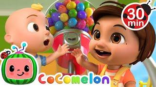 Nina's Humpty Dumpty Gumball Song! | CoComelon | Animals for Kids | Sing Along | Learn about Animals