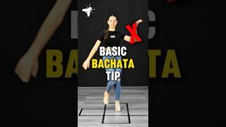 Bachata Basic Step! Bachata Tutorial For Beginners Avoid This Mistake #bachata #bachatatutorial