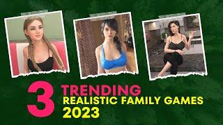 Top 3 Completed Games With Most Realistic Graphics | Games Like Summertime Saga | Novel Games 2022 |