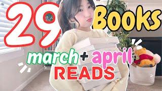 March & April reading wrap up   everything I read