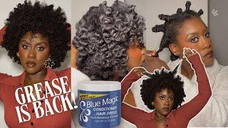 Grease & Mousse for the Perfect Bantu Knot Out: Rediscovering Ancestral Natural Hair Secrets!