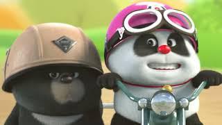 [Bamboo Panda️] When Alien show up  | Short Animation | #shorts #panda #animation