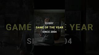 Every GAME OF THE YEAR since 2004 #shorts #godofwar #thelastofus #gta #eldenring #gaming