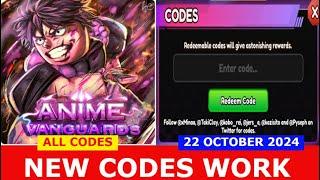 *NEW CODES* [UPDATE 1] Anime Vanguards Roblox | ALL CODES | OCTOBER 22, 2024