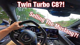 DRIVING STREETSPEED717’s TWIN TURBO C8 CORVETTE (selling my mustang)