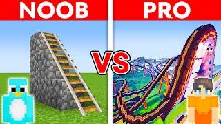 How to Build a Modern Roller Coaster in Minecraft