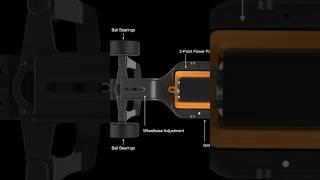 1/24 Racing slot cars will soon have full-bearing steering!