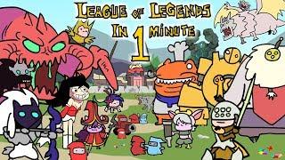 LEAGUE OF LEGENDS IN 1 MINUTE