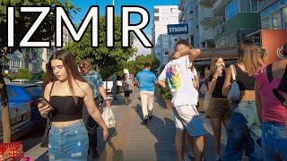 Explore İzmir's Hatay: Street Vibes & Metro Station  4K Walk (Subscriber Request)