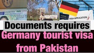 Germany tourist visa from Pakistan / Germany tourist visa interview / Germany visa appointment