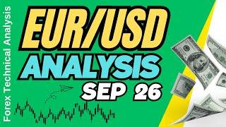 EUR USD Technical Analysis for September 26, 2024