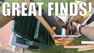 TRASH DAY PICKING TREASURES!! Huge Scores!